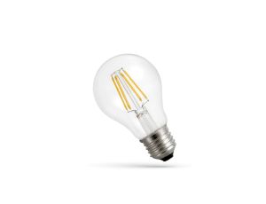Żarówka filament E27 led 9W A60 4000K duża kulka neutralna biała 4 RETRO