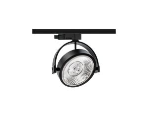 Lampa oprawa Piano TRACK 1xAR111 black czarna LUXsystem-1F (na szynę) CreeLamp