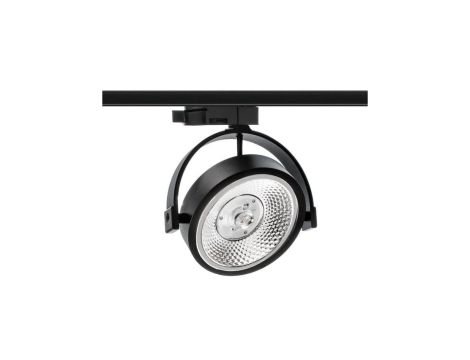Lampa oprawa Piano TRACK 1xAR111 black czarna LUXsystem-1F (na szynę) CreeLamp
