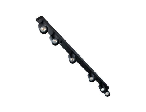 Lampa sufitowa TABULA SPOT reflektor oprawa halogenowa skośna do LED 6x GU10 LUMILED