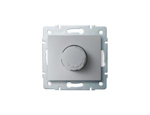 Kanlux Mowion DOMO 01-1160-143 srebrny Ściemniacz obrotowy 500W - z filtrem /