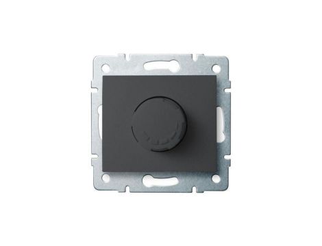 Kanlux Mowion DOMO 01-1160-141 grafit Ściemniacz obrotowy 500W - z filtrem /