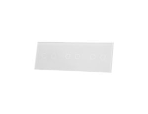 Livolo BIAŁY PANEL SZKLANY 2+2+2 70222-61