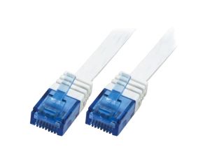 Patch cord U/UTP 5e linka CCA PVC biały 20m 30AWG CP0141