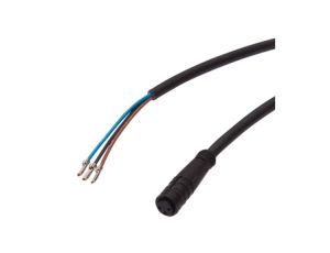 Złącze do samokonfekcjonowania Mini proste żeńskie druga końcówka niezarobiona 3-pinowe 2m PUR 3x0.34mm IP67 VK200015