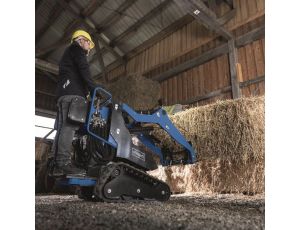 Praktyczne widły do transportu i załadunku bel do miniładowarki Scheppach MKL730 - image 2