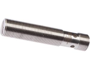 IC121126, czujnik indukcyjny, w całości stalowy, M12x1 60long, płaski, Sn: 6, 10-30V DC, -25-85C, NPN NO, złącze M12, IP69K, wsp