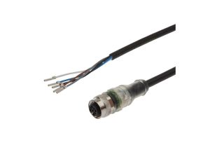 Kabel połączeniowy, 10m, M12 żeński 5-PIN prosty, Końcówka wolna, 5x0,34mm, PUR, Ø5,2mm, 30V, -30-90C, IP67, TPU, 4A, VKA00825