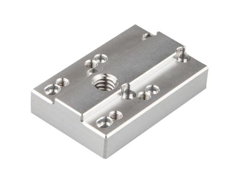 AO000563, akcesoria optyczne, płytka adaptera, 10x41x29mm, aluminium