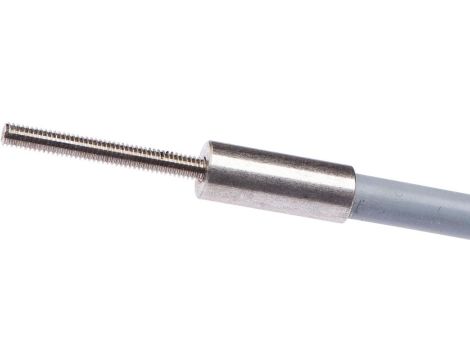 LT030204, światłowodowy czujnik odbiciowo-rozproszeniowy, 0,3m, głowica: Stal nierdzewna 35long M2.5 Ø6