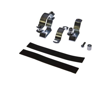 AO000616, akcesoria optyczne, zestaw montażowy, Ø45 mm, stal nierdzewna, srebrny