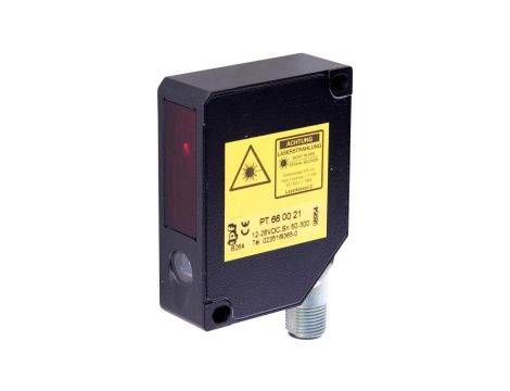 PT660021, czujnik laserowy, czujnik odbiciowy, 65x50x21m, Sn:30-130mm, rozdzielczość 60m