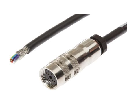 VKA0C368 Kabel połączeniowy, 10 m, gniazdo 12-stykowe proste, wolny koniec kabla, 12-żyłowy