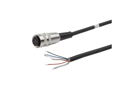 VK991240 Kabel połączeniowy 2 m, gniazdo M16 5-stykowe proste, wolny koniec kabla, 5-żyłowy