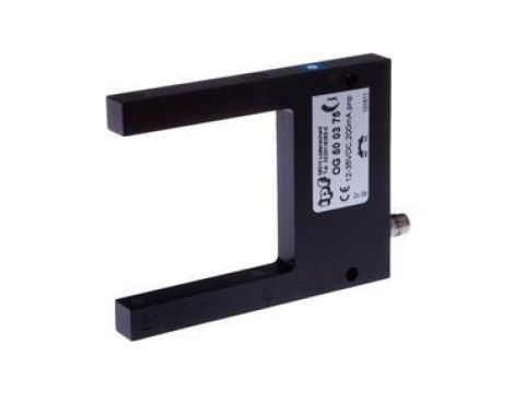 OG500375 Czujnik optyczny, widełkowy, szerokość widełek 50mm, 12-35V DC, PNP NC/NO, złącze wtykowe M8 3-pin
