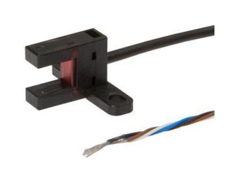 OG06E131 Czujnik optyczny, widełkowy, szerokość widełek 6mm, 5-24V DC, PNP antivalent, kabel 4-pin 3m