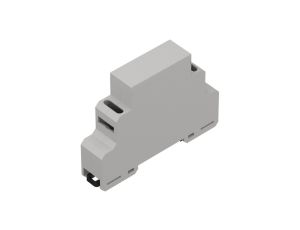 ZD1001J-B0 ABS V0 - Obudowa modułowa na szynę ZD1001-b0 jasna ABS V0