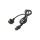 Kabel BS 1363 (G) wtyk, IEC C19 żeński 2m z blokadą IEC LOCK IL19-UK1-H05-3150-200