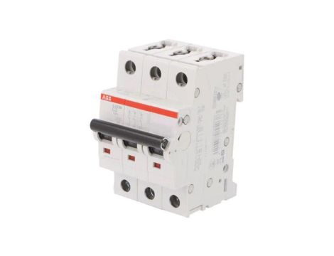 Wyłącznik nadprądowy 400VAC Iznam: 2A Bieguny: 3 na szynę DIN 2CDS273001R0024