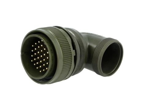 Złącze okrągłe rozmiar 28 MS/DS stop aluminium DS3108A 28-21P