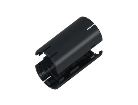 Łącznik składany prosty LSP 20 Czarny 3 sztuk