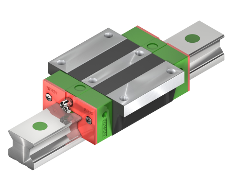 HIWIN - RGW30HC-ZA-H  - Wózek z obiegiem wałeczków, 28 x 90 x 131,8