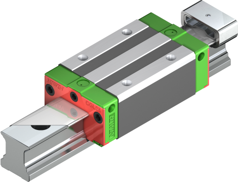 HIWIN - CGL35CA-ZA-H  - Wózek z obiegiem kulek, 34 x 70 x 111,4