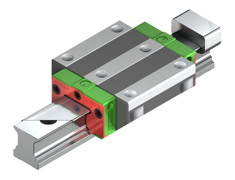 HIWIN - CGW35HC-Z0-H  - Wózek z obiegiem kulek, 34 x 100 x 135,8