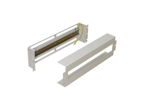 Panel dystrybucji napięć 19cali 3U RAL7035