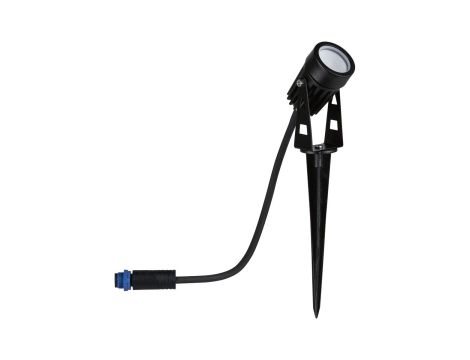 Reflektor ogrodowy Plug & Shine Spot 2W 150lm 3000K IP65 24V czarny / metal