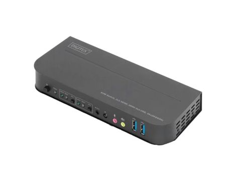 Urządzenie przełącznik KVM HDCP 2.2,HDMI 2.0,USB 2.0,USB 3.0 DS-12874