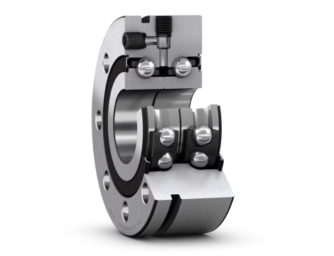 SKF - Łożysko skośne dwurzędowe, łożysko precyzyjne, BEAM 015060 C-2RSH/PE 15.0 x 6 x 25.0