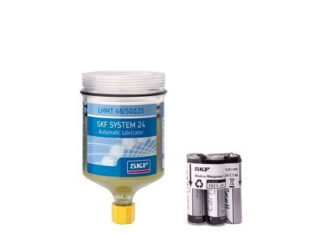 SKF - Olej mineralny, zestaw uzupełniający z bateriami, do łańcuchów, LHMT 68/SD125