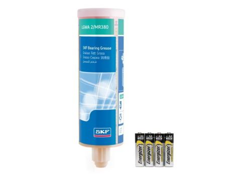 SKF - Wkład smarownicy, zestaw uzupełniający z bateriami, wielofunkc., LGMT 3/MR380B