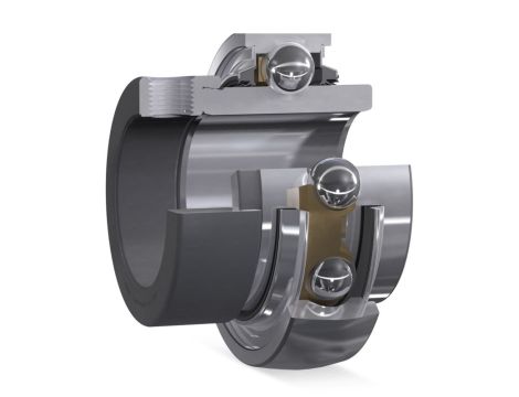SKF - Łożysko samonastawne, YEL 208-2DW/AG 4 x 8 x 56.3
