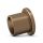 SKF - Tuleja spiekana z kołnierzem, PSMF 162225 A51 16.0 x 22.0 x 25.0