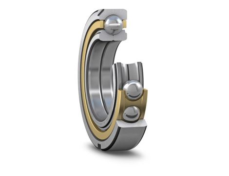 SKF - Łożysko skośne jednorzędowe dwukierunkowe, QJ 224 N2MA/C3 12 x 215.0 x 4