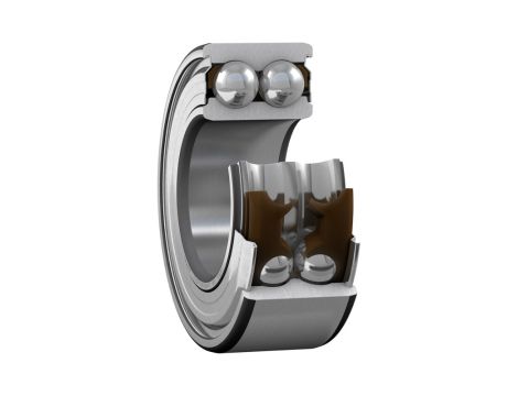 SKF - Łożysko skośne dwurzędowe, 3310 A-2ZTN9/C3VT113 5 x 11 x 44.4