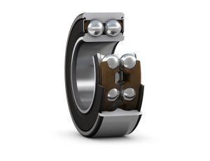 SKF - Łożysko skośne dwurzędowe, 3205 A-2RS1TN9/C3VT114 25.0 x 52.0 x 20.6