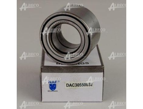 NAF - Łożysko skośne dwurzędowe , DAC30550032 NAF, 30 x 55 x 32