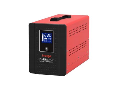 Zasilacz awaryjny ultraSinus 1500 T (1500VA/1000W) 12V/230V EPS-12-1500-T2 INERGE