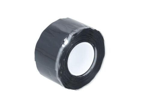 Taśma silikonowa 25mm/3m naprawcza czarna