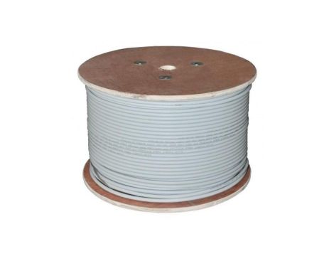 Kabel UTP kat.6 U/UTP 4x2x0,57 B2ca szary LSOH Alantec 100m