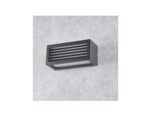 Lampa Ogrodowa Kinkiet Elewacyjny OSAKA E27 IP54 Czarna Goldlux