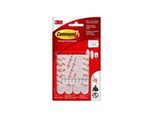 Zestaw pasków samoprzylepnych mocujących 16szt (8 małych + 4 średnich + 4 dużych) 3M COMMAND