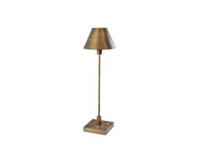 Lampa Stołowa Biurkowa E14 64cm GRENA GOLDLUX (Polux) Złota