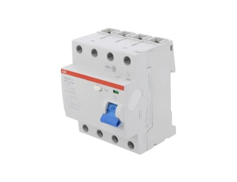 Wyłącznik różnicowy Iznam: 100A Iróżn: 300mA Bieguny: 4 400VAC 2CSF204001R3900