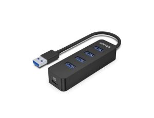 UNITEK HUB USB-A 4X USB-A 3.1, AKTYWNY,10W, H1117A
