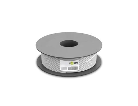 CAT 6 kabel sieciowy napowietrzny, S/FTP (PiMF), czarny - Długość kabla 100 m