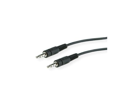 Kabel audio ROLINE 3,5 mm jack M/M, 2 m